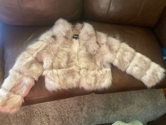 FAUX FUR CROPPED JACKET