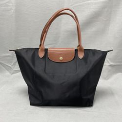 Longchamp Le Pliage Original Tote Bag size large Black