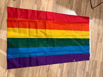 Rainbow Pride Flag with Grommets