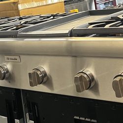 Thermador 48” Wide Stainless Steel Gas RangeTop 