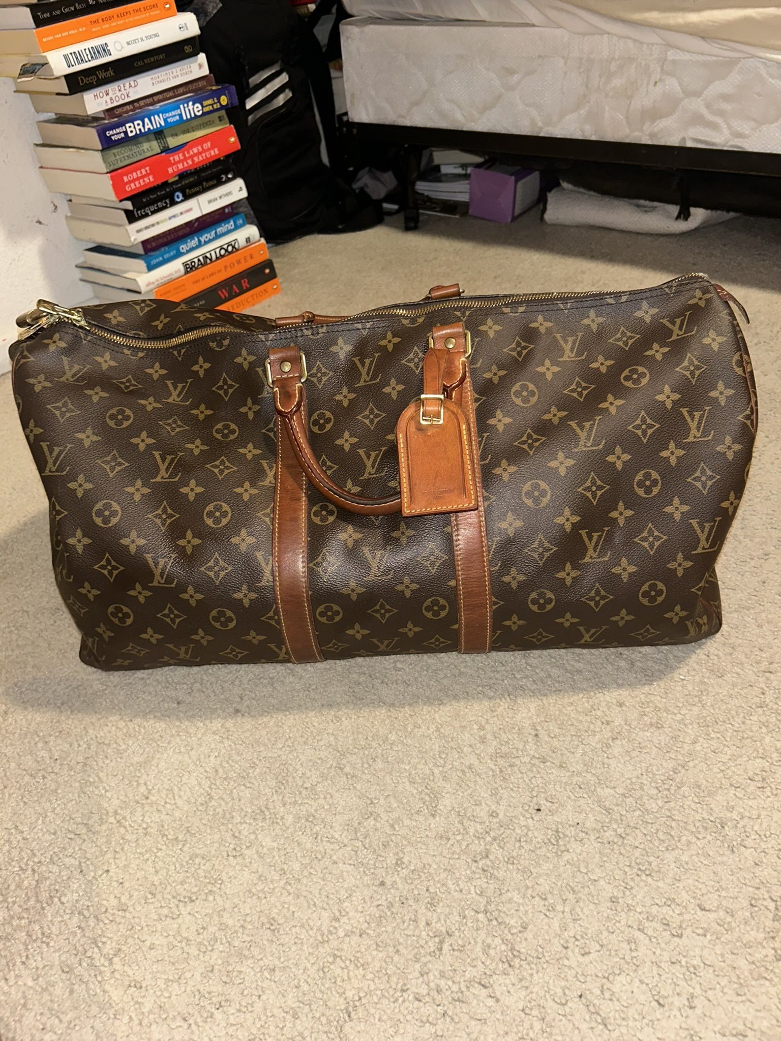 Vintage Louis Vuitton Monogram Duffle Bag