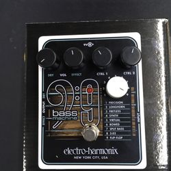 Electro-Harmonix Bass9 Bass Machine Pedal
