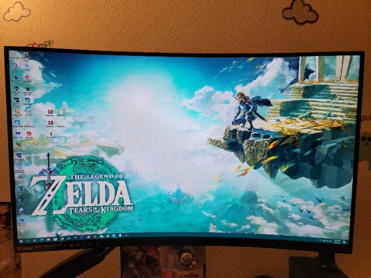 MSI, MAG321CQR, 32 Inch Curved Gaming Monitor, 144Hz, RGB, FreeSync