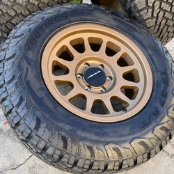 17x8.5 0mm METHOD wheels Tacoma 4Runner Tundra Silverado Sierra Tahoe Rims Tires 6x5.5 Bronco