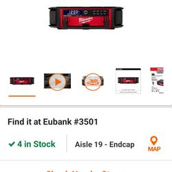 Milwaukee Packout Radio Charger