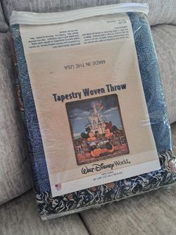 Walt Disney  Tapestry  Throw Blanket 