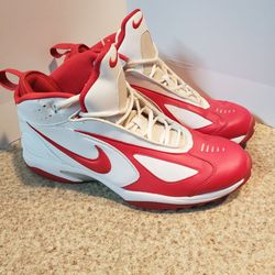 New Nike Air Football Cleats 3/4 Astrograpper Size 13 Mens