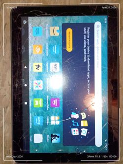 Cracked , unlocked , not stolen Amazon tablet for kids