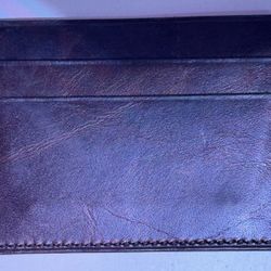 Hand Made Leather Wallet - Recycled Leather 