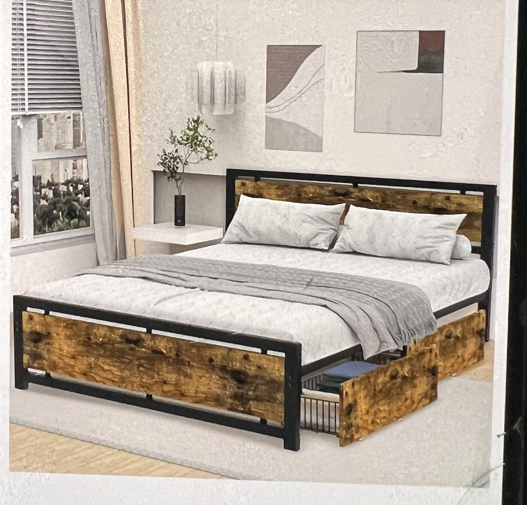 Full Metal Bed Frame