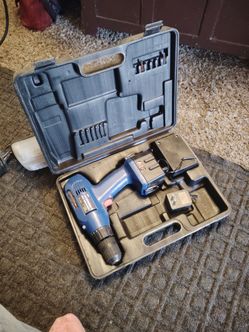 Cordless Drill with Case and Charger