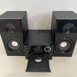 PHILIPS Micro Music System BTM2180 Bluetooth MP3 USB Direct AM/FM Direct Stereo