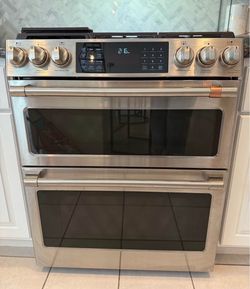 GE Café Double Oven Gas Range