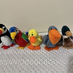 Beanie babies birds