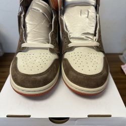 DS Women’s Air Jordan 1 Retro High OG “Dusted Clay” size 9.5