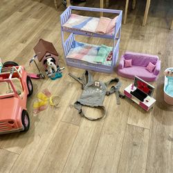 American Girl Doll & Our Generation Accessories 