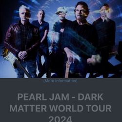 2 Tixs For Pearl Jam