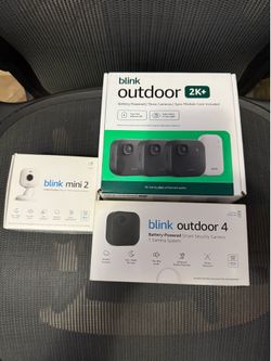 Blink outdoor camera full set