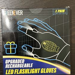 Rechargeable Flashlight Gloves