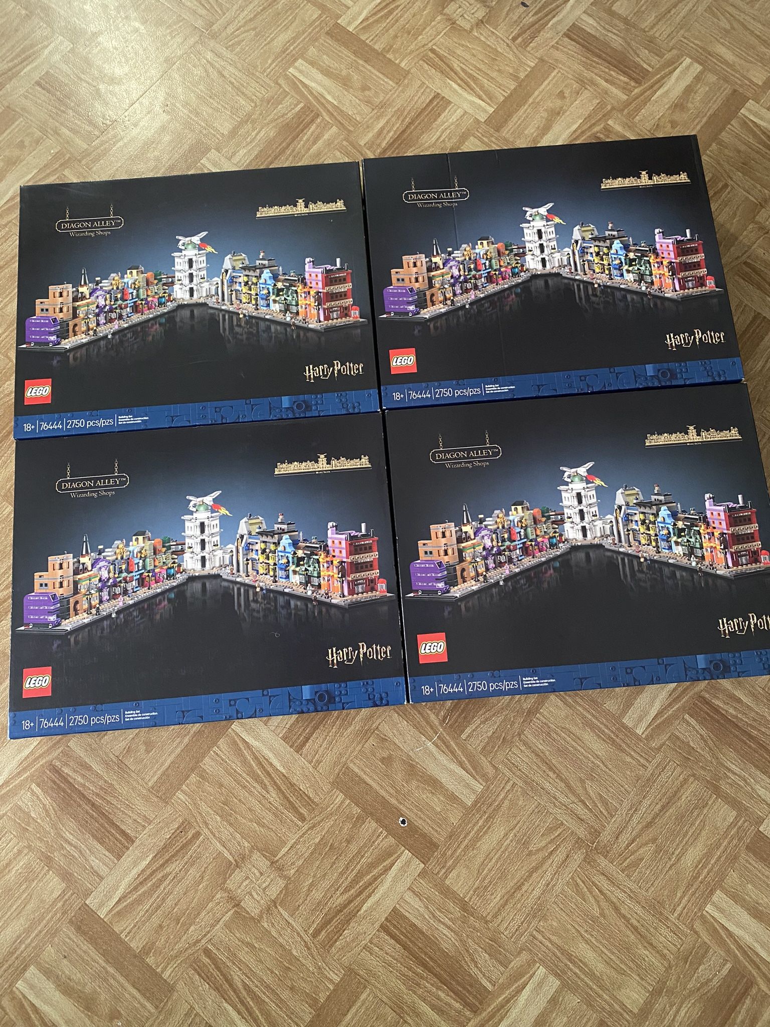 LEGO Harry Potter Diagon Alley Wizarding Shops Building Set Brand New Sealed