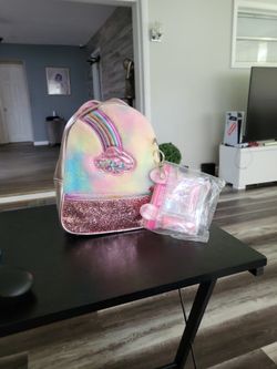 Brand New Girls Small Backpack 