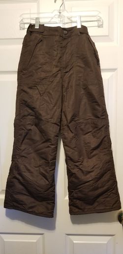 Girls sz medium cherokee snow pants brown