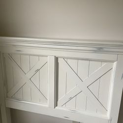 Wayfair Twin Size Wood Headboard With Matching End Table