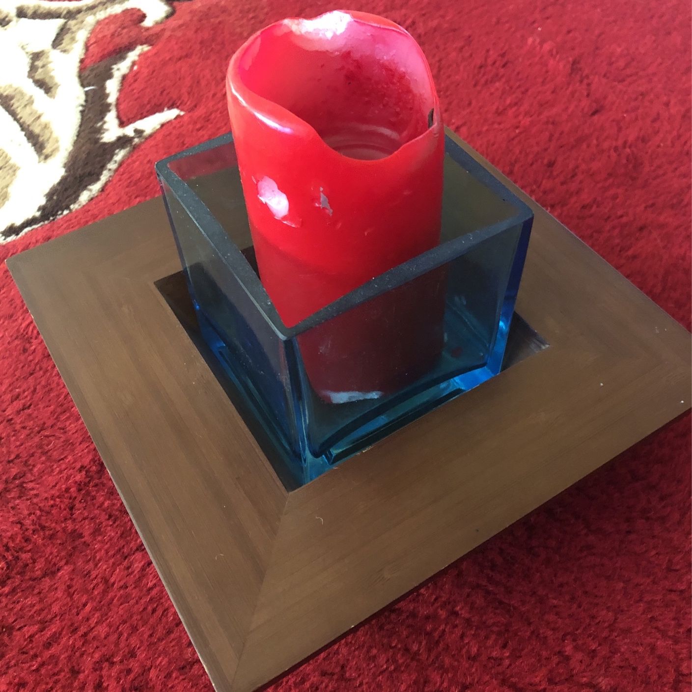 Decorative Candle Holder .