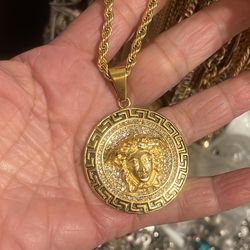 14k gold plated necklace