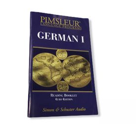 Pimsleur Language Program Ser.: German I by Pimsleur and Pimsleur Staff...