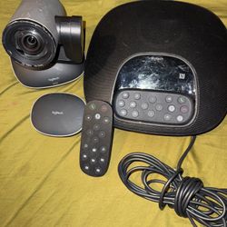Logitech GROUP HD Video and Audio Conferencing System - video conferencing kit