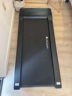 LifeSpan Fitness – Omni Console Under Desk Walking Pad  Portable Treadmill