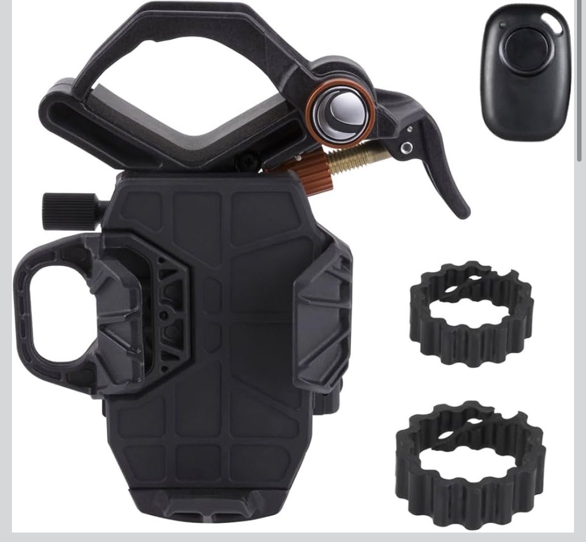 Celestron NexYZ DX universal smartphone adapter + Bluetooth remote.