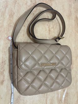 Michael Kors Quilted Leather Crossbody Bag