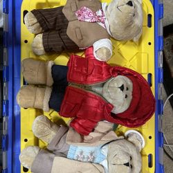 (3) Older Starbucks Bears, Never Set Out, Like New