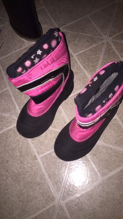 Snow boots for girl size 10