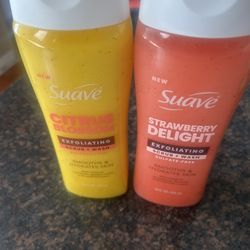 Suave Exfoliating Body Scrub + Wash 