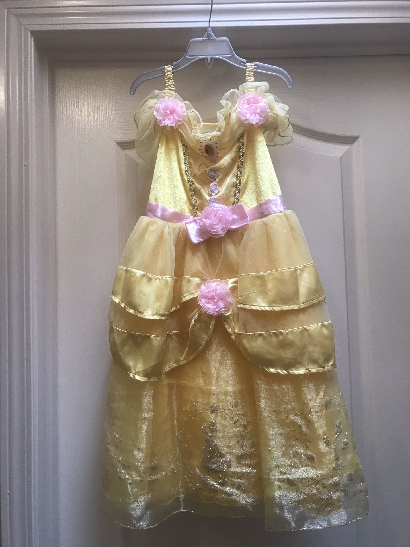 Belle dress from Disney store XS 4