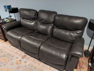 3 Pc - La-Z-Boy - Leather Recliner Couch Sofa