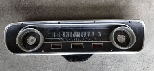 Vintage 1(contact info removed) Ford Mustang instrument cluster pair