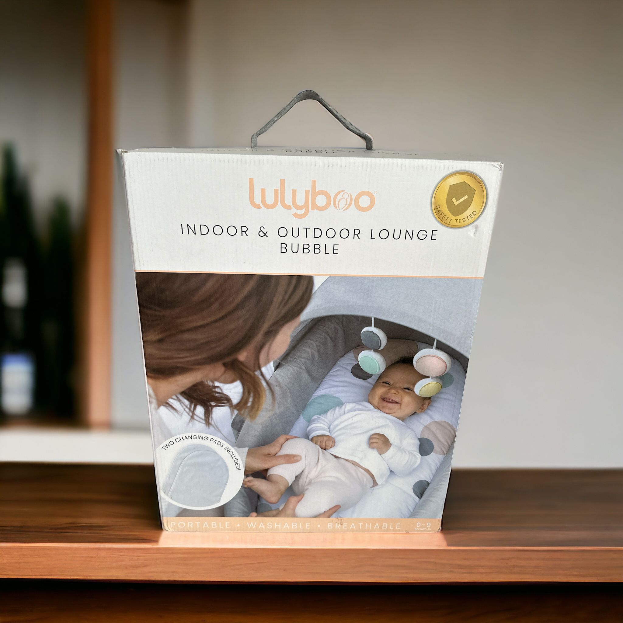 Lulyboo Indoor/outdoor Cuddle And Play Lounge & Nest 