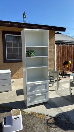 White shelf