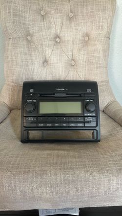 2012 TOYOTA Tacoma OEM Radio Aux Satellite AM FM Single MP3 WMA CD Player D1822