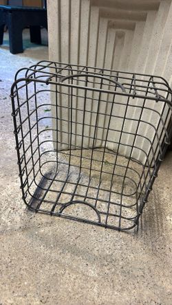 Metal basket 10x12