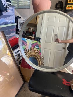 Large Round Mirror