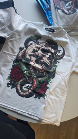Rareommon Skull Snake Graphic T-Shirt