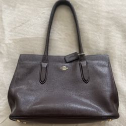 Coach Handbag Deep Purple 
