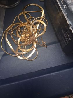 Gold chains
