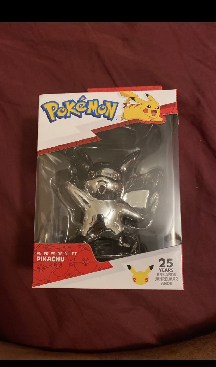 Chrome Pikachu Series 1 Collectible