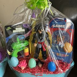 Pokémon Hello Kitty And Dragon Ball Z Easter Baskets 🐣🩷🩵💛